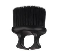 Barber Accessories, Cleaning Supplies - Beard & Mustache Grooming Tool | Professional Soft Bristle Barber Brush | Co Finger Ring Handle Moustache Combs