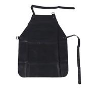 Barber Apron Professional PU Large Size with 7 Pockets Adjustable Straps for Salon Hair Stylist Cosmetology