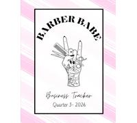 Barber Business Tracker: Q3 2026: Track Clients, Revenue & Goals | Juy-September 2026