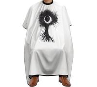 Barber Cape Big Black Eye Tree Salon Cape Premium Hair Cutting Cape Professional Haircut Cape For Barber Accessories Hairdressers Reusable 140x168cm