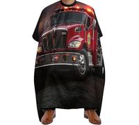 Barber Cape Fire Truck, Waterproof Hair Dye Cape Unisex Barber Haircut Capes for Coloring Styling 140X168cm