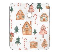 Barber Cape Gingerbread Cookies Hairdressers Cape Unisex Large Hairdressing Gown, For Woman, Barbers, Adults, 140x168cm