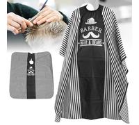 Barber Cape, Haircut Cape Professional Unisex Salon Cape Full Cover Hairdressing Apron with Adjustable Neckline for Hair Dyeing, Haircut and Personal Use