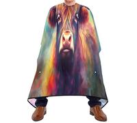Barber Cape Highland Cow Hair Cutting Gown Large With Hook Hairdressing Gown, For Styling, Salon, Barbershops, 140x168cm