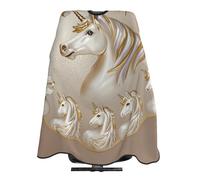 Barber Cape Magic Horse Salon Barber Cape Large Waterproof Hairdressing Apron, For Adults, Dyeing, Woman, Kids, 140x168cm