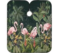 Barber Cape Pink Flamingo In The Tree, Hair Cutting Apron Professional Apron Adjustable Hair Cutting Gown For Family Women Hairdresser