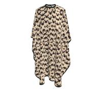 Barber Cape Puppy Pug Dogs Print Hair Styling Cape With Hook Adjustable Hairdressing Gown, For Adults, Dyeing, Styling, Barbershops, 140x168cm