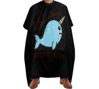 Barber Cape Sea Uni-Corn Salon Cape Adjustable Haircut Cape Unisex Hair Cutting Cape For Barber Accessories Hairdressers Home 140x168cm