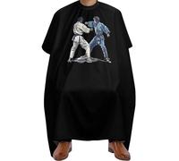 Barber Cape Traditional Gokyo Of Kodokan Judo Salon Cape Adjustable Hair Cutting Cape Professional Haircut Cape For Home Barber Accessories Hairdressers 140x168cm