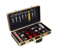 Barber Carrying Organizer Tool Box with Password Lock Professional Beauty Salon Stylist Suitcase Portable Hairdressing Case,Store Scissors, Electric Hair Dryers, Hair Dryers, Combs