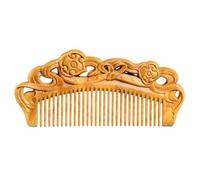 Barber Comb Chinese Style Fine Tooth Wooden Comb Portable Small Comb Home Straight Hair Comb Curly Hair Comb Travel Hair Comb