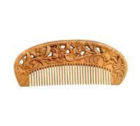 Barber Comb Curly Hair Wide Tooth Comb Chinese Style Solid Wood Long Hair Comb Home Massage Comb Bathroom Wet Hair Comb Travel Hair Comb