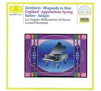 George Gershwin Rhapsody in Blue - Appalachain Spring - Adagio for Strings (CD)