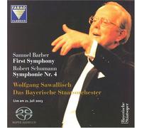 Barber - First Symphony in One Movement / Symphony 4 D Min