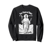 Barber Hairdresser Patron Saint Martin De Porres Hairstylist Sweatshirt