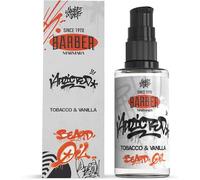 Barber Marmara Beard Oil Tobacco & Vanilla 50ml - Daily Beard Care for Men | Extra Shine & Smoothness | Nourishes, Softens & Tames Beard Hair