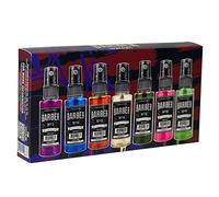 Barber Marmara Classic 7 Mix Mini Eau de Cologne Set for Men 7x50ml | Travel Size Aftershave Cologne Gift Set | Long Lasting Fresh Fragrance | Perfume Sample Collection for Men