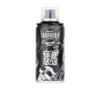 BARBER MARMARA Hairdresser Colour Hair Spray - 150 ml - Hair Colour Spray for Dressing Up & Make-Up for Carnival, Halloween & Theme Party - Hair Colour Washable - Colour Hair Spray (Future Silver)