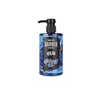 BARBER MARMARA Men's Shaving Gel No. 76 - Men's Shaving Gel Transparent 500 ml - Shaving Gel Men - for a Precise Shave of Beard Contours - Optimal Gliding - Cools The Skin - with Pump Dispenser