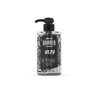 Barber MARMARA Men's Shaving Gel No. 79 - Men's Shaving Gel Transparent 500 ml - Shaving Gel Men - for a Precise Shave of Beard Contours - Optimal Glide - Cools The Skin - with Pump Dispenser