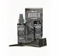 BARBER MARMARA Temporary Hair Colour Black 125 ml/Moustache Beard and Hair Colour/Eliminates Grey for a Thicker and Fuller Appearance/Free from Ammonia and Peroxide/Ready Mixture