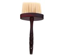 Barber Neck Duster Brush for Broken Hair Removal, Brown