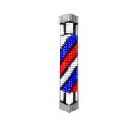 Barber Pole 37inch Hair Salon Open Sign, Rotating Light Waterproof Wall Mount Save Energy Lamp - Barbershop Ideas, Barber Shop