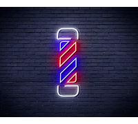 Barber Pole Flex Silicone LED Neon Sign - Multi-Color 1 - st16s32-fnu0276-m1