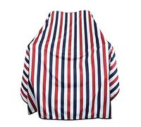 BARBER PRO Barber Cape, Hair Cutting Cape with Snap Closure, Professional Salon Polyeaster Cape Barber Hairdressing Cape Waterproof Adjustable Snap for Hairstylists 50 x 60 inches (Multicolor Stripes)