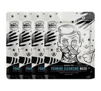 BARBER PRO Foaming Cleansing Mask Pack of 4