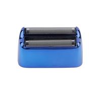 Barber Shaver Double Replacement Foil Head Cover and Cutter Blade Sets,Compatible with Babyliss, Cordless Foil Shaver FXFS2(Blue Silver)