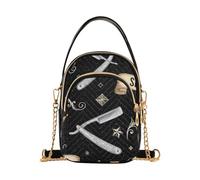 Barber Shop Elements Crossbody Bag for Women | Crossbody Bag with Three Ways to Carry: Crossbody, Shoulder, or by the Top Handle