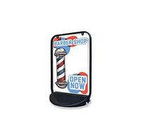 Barber Shop Open Now Swinger 4000 Pavement Sign MEGA Listing Outdoor Street Advertising Display…
