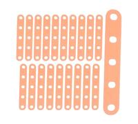 Barber Shop Perm Band - Hair Cold Roller, Vista Printed Silicone Hair Cold Roller Curling Curler - 20 Elastic Rubber Bands Professional Styling Tools, Flexible Rod Roller Curler Iron