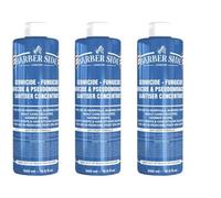 Barber Side London Disinfectant Solution for Salon Jars, Medical, Athletics-Girmicide Solution 3 x 500ml (Blue)