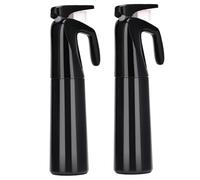 Barber Spray Bottle, 2PCS 300ml Continuous Spray Bottle, Refillable Hair Mister, Hair Bottles for Hairstyling, Cleaning, Salons Mister
