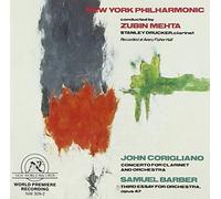 Barber: Third Essay for Orchestra / Corigliano: Clarinet Concerto