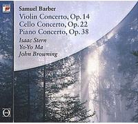 Barber: Violin Concerto, Op. 14; Cello Concerto, Op. 22; Piano Concerto, Op. 38