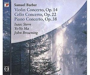 Barber: Violin Concerto, Op. 14; Cello Concerto, Op. 22; Piano Concerto, Op. 38