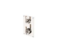 Barber Wilsons Mastercraft Styled Concealed Thermostatic Shower Valve With Lever Handle, 2 Way Diverter And Mastercraft lever handle Finish: Satin Nic