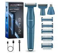BarberBoss 3-in-1 Men’s Shaver, Multi-Functional Men’s Trimmer, QR-2303