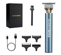 Barberboss Beard Trimmer and Cordless Hair Clipper Men: Precision Haircut Trimmer, Detail Trimmer for Beard, Hair - Complete Men's Grooming Kit