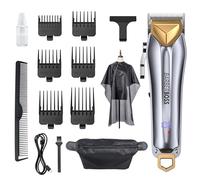 BarberBoss Beard Trimmer Men, Hair Clippers Men, Men's Grooming Kits, Hair Trimmer, Rechargeable Cordless Clippers for Men's Haircut, Face Grooming, Hair Clipping, QR-2098