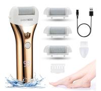 BarberBoss Electric Foot File Hard Skin Remover - Feet Hard Skin Remover Electric, Foot Files for Hard Skin, Premium Callus Remover for Feet, Comprehensive Pedicure Set for Feet QR-5087