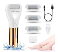 BarberBoss Electric Foot File Hard Skin Remover, Professional Pedicure Set for Feet, Foot Files for Hard Skin, Premium Callus Remover for Feet, Feet Hard Skin Remover Electric Waterproof QR-5082