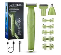 BarberBoss Men’s Detail Trimmer, 3-in-1 Multi-Functional Men’s Shaver, QR-2302