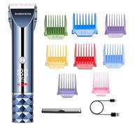 BarberBoss Men’s Hair Trimmer, Cordless Beard Groomer for Men, Adjustable Blade & Complete Grooming Kit for Men, Turbo Speed Rechargeable Clipper, Men’s Hair Clipper