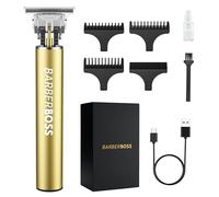 Barberboss Men's Beard Trimmer, Men's Cordless Hair Clippers, Haircut Clippers Men, Precision Hair Trimmer Men, Detail Trimmer, QR-2070