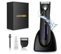 BarberBoss Men's Groin Groomer: Men’s Body & Ball Hair Trimmer, Body Grooming Kit for Mens, Male Pubic Hair Clipper, Men’s Body Shavers, Men's Private Area Shaver, Men's Pube Trimmer
