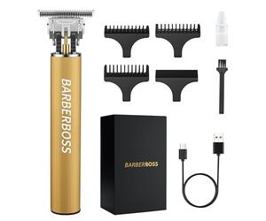 BarberBoss Professional Beard Trimmer Men: Hair Clippers for Men's Haircut, Hair Trimmer Men's, Precision Detail Groomer, QR-2069